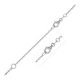 thumbnail image 1 of Extendable Cable Chain in 14k White Gold (1.50 mm) -18", 1 of 1