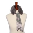 thumbnail image 5 of BASICO WOMEN NECKERCHIEF WITH RIBBON AND FAUX FUR COLLAR SCARF, 5 of 6