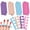 type:style4, variant on Nail Tools, Soft and Durable Finger Toe Nail Separator, 24 Pcs, Black + Yellow + Blue