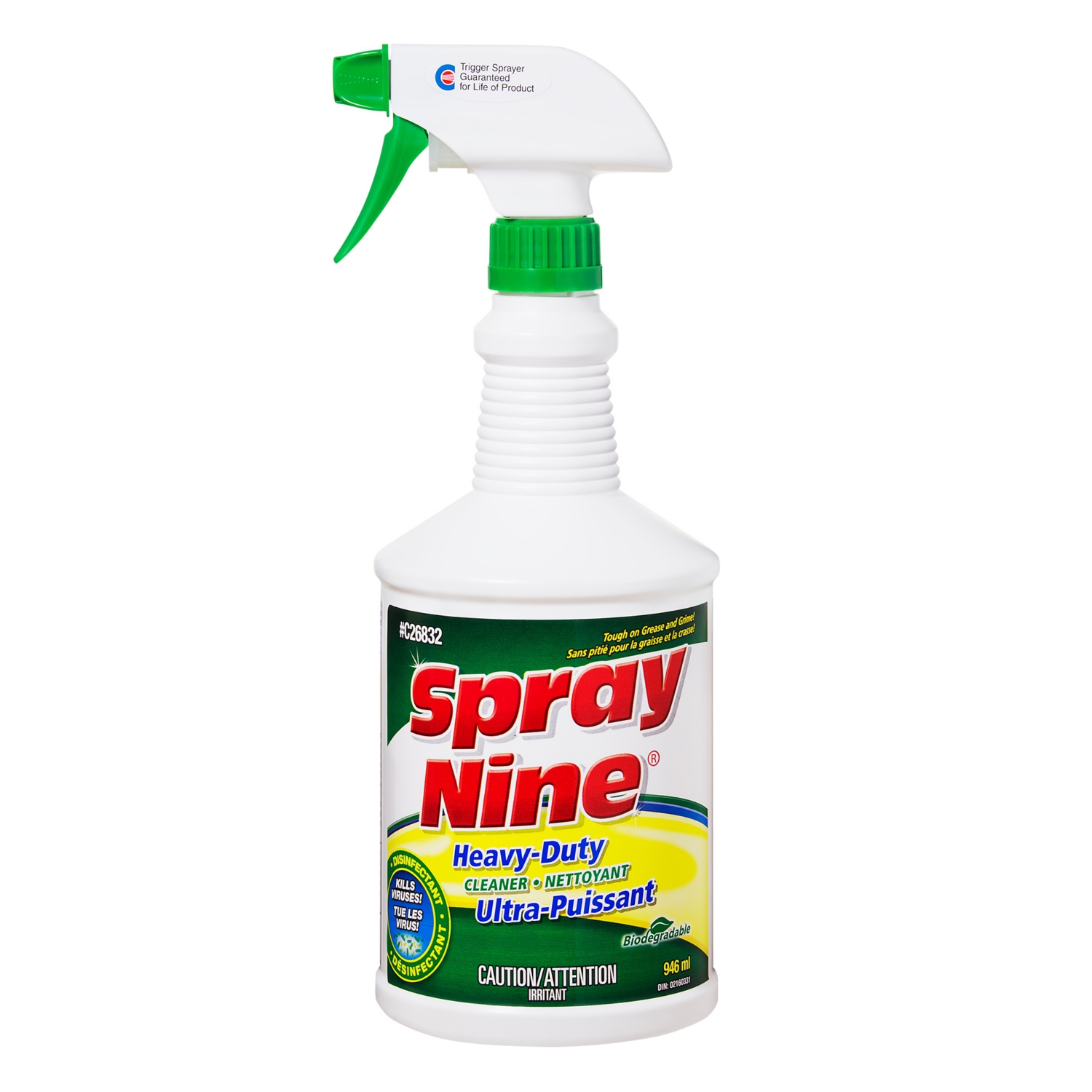 Spray Nine Cleaner/Degreaser/Disinfectant 946 ml N/A 946 ml 071315