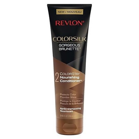 Revlon Colorsilk Care Conditioner, Brown, 8.45 Fluid Ounce