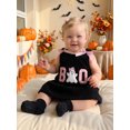 thumbnail image 5 of Miaouyo Toddler Girl Halloween Corduroy Dress with Bow Embroidered Sleeveless Dress, 5 of 8