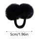 thumbnail image 2 of Set de gomas para el pelo sintéticas. Bonitas gomas elásticas para el pelo para mujeres y niñas. Gomas elásticas suaves para coleta y moño., 2 of 6