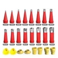 thumbnail image 1 of 5-14mm Universal Integrated Rubber Nozzle Tool Kit Steel Nozzle Stainless Xmas K9W9, 1 of 6