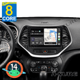 thumbnail image 3 of Asure 10.1" 4+64G Car Stereos For Jeep Cherokee (KL) (2014-2018) with Android Auto and CarPlay Radio/BT 5.0/Navi, 3 of 17
