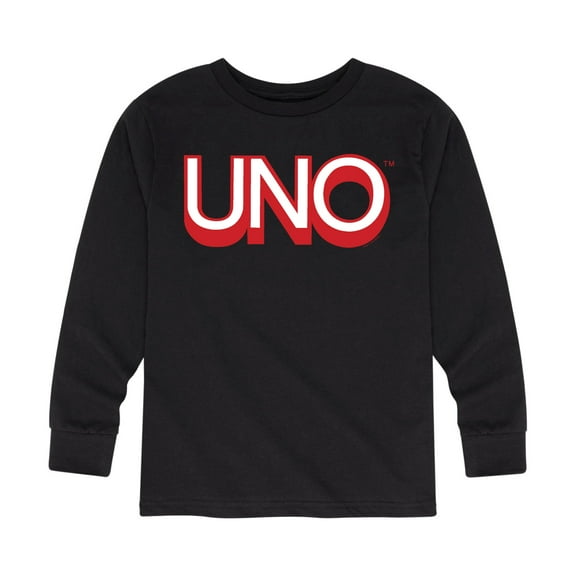 UNO Logo - Toddler And Youth Long Sleeve Graphic T-Shirt