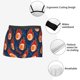 thumbnail image 3 of Balery American Football and Fire Flames Calzoncillos bóxer para hombre, ropa interior de algodón suave y transpirable con cinturilla de nailon-Medium, 3 of 5