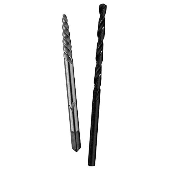 Century Drill & Tool 73502 Spiral Flute Screw Extractor and Drill Combo