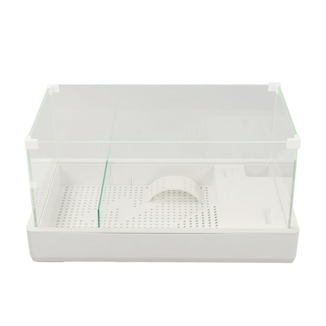 Glass Reptile Tank,Glass Turtle Tank High Glass Turtle Tank Reptile Terrarium Expertly Crafted
