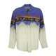 thumbnail image 1 of Camisa de manga larga con solapa de tribu tótem occidental para hombre, material suave, estilo nuevo , camisa casual para exteriores para hombre, 1 of 6