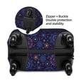 thumbnail image 4 of Daiia Stars And Gradient Colorful Snowflakes Luggage Cover, Thickened Washable Travel Luggage Covers, Elastic Unique Baggage Covers for 18-20 inch Luggage-X-Large, 4 of 9