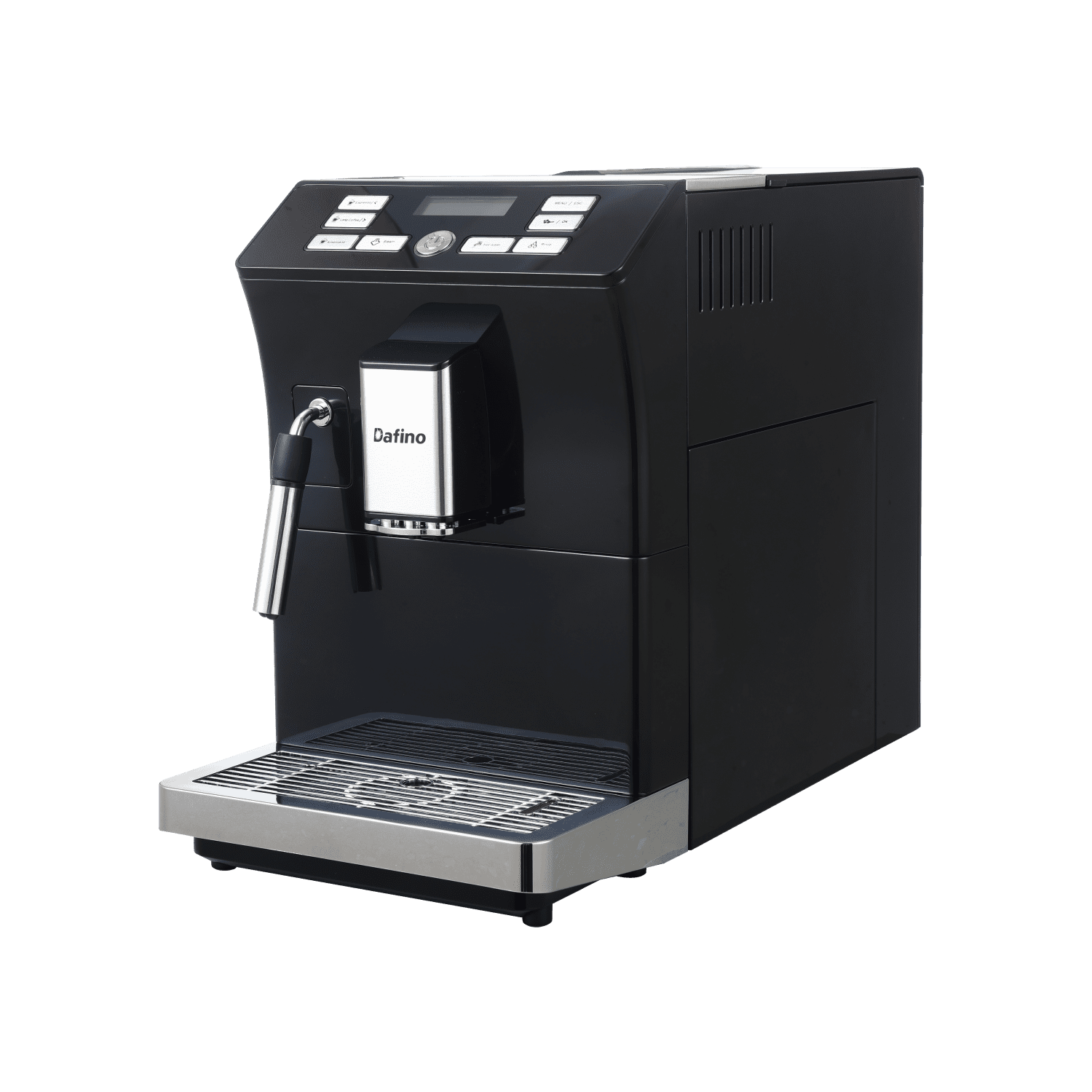 Lowestbest Fully Automatic Coffee Machine, Automatic Coffee Maker, Espresso Machine Combo, Grinder - Black