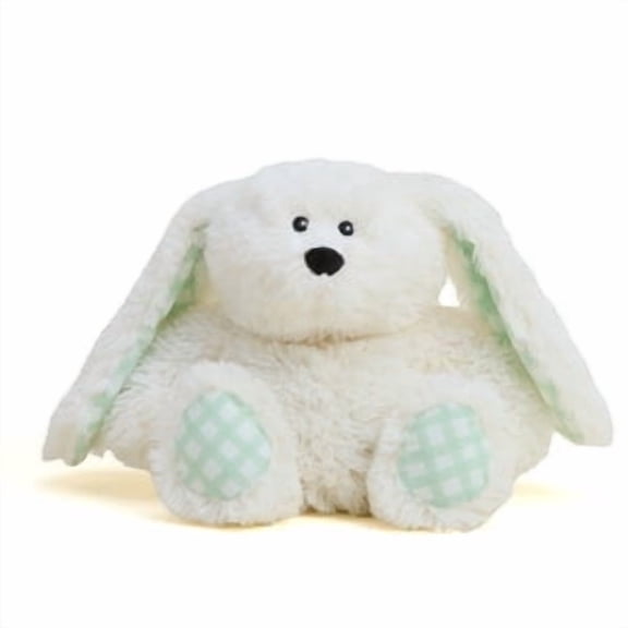 GINGHAM BUNNY Warmies Cozy Plush Heatable Lavender Scented Stuffed Animal