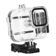 thumbnail image 1 of Action Camera Underwater Dive Case, Sturdy Scratch  Waterproof Diving Protective Housing Shell With Mount Thumbscrew For 11 Black Mini, 1 of 8