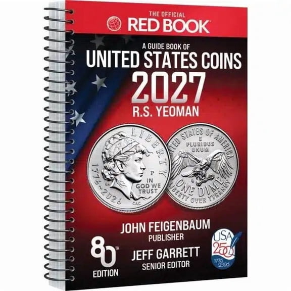 A Guide Book of United States Coins Red Book 2027, (Spiral-Bound)