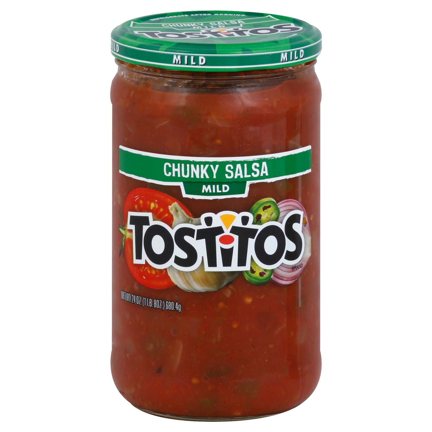 Tostitos Mild Chunky Salsa, 24 oz Jar