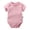 Pink, variant on WUANDIXFA Baby Boy Girl Bubble Romper Oversize Plain Crewneck T-Shirt Bodysuit Tops (Purple, 6-9 Months)