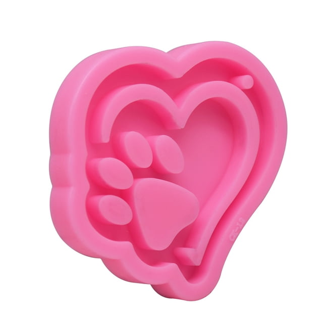 Bearachild Molde para hacer galletas, molde en relieve en forma de corazón para cocina, decoración hecha a mano, fundición de dulces, suministros para Herramientas y accesorios para hornear Bearachild HA062863-00B