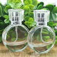 thumbnail image 1 of 20ml Empty Glass Perfume Spray Bottle Round Atomizer Refillable Travel Container Special Offer, 1 of 8