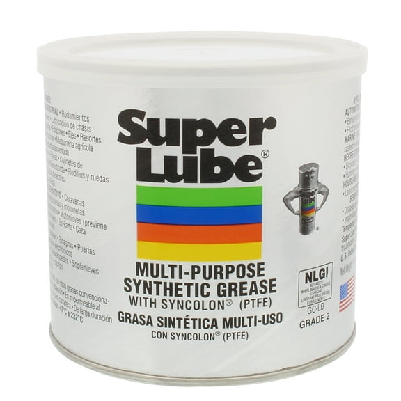 Super Lube Multi-Purpose Synthetic Grease w/Syncolon® (PTFE) - 14.1oz Canister | Bundle of 10