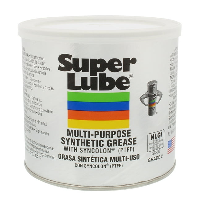 Grasa sintética multiusos Super Lube con Syncolon® (PTFE) - Bote de 14.1oz