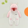 thumbnail image 2 of EnJoCho Cartoon Clothing for Kids Baby Girls Boys Winter Clothes Snowsuit Teddy Bear Outfit Jumpsuit Romper Coat Hooded Suit Baby Kids Trendy Comfort Bodysuit Outfits, 2 of 9