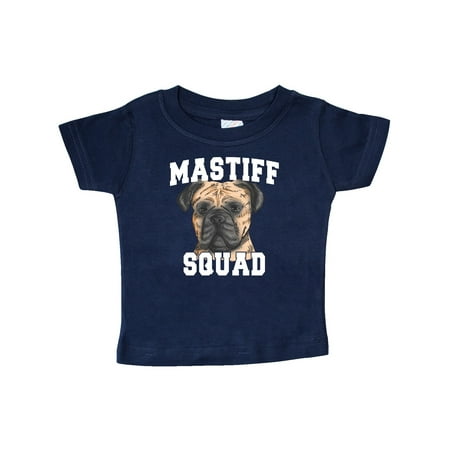 

Inktastic Dog Mastiff Squad Gift Baby Boy or Baby Girl T-Shirt