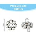 thumbnail image 4 of 600Pcs Flower Spacer Beads Tibetan Style Beads Antique Golden Beads 1.8mmSmall Hole Beads for DIY Bracelet Jewelry Making, 4 of 9