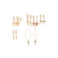 thumbnail image 1 of Gold-plated  Green Jewellery Set, 1 of 4