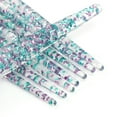 thumbnail image 6 of Kaonry Glittery Transparent Makeup Brush Set for Green， Dazzled Glitter Makeup Brush Set - Bling Cute Crystal Brushes Sets for Face Eye Eyeshadow Lip Blushs, 6 of 8