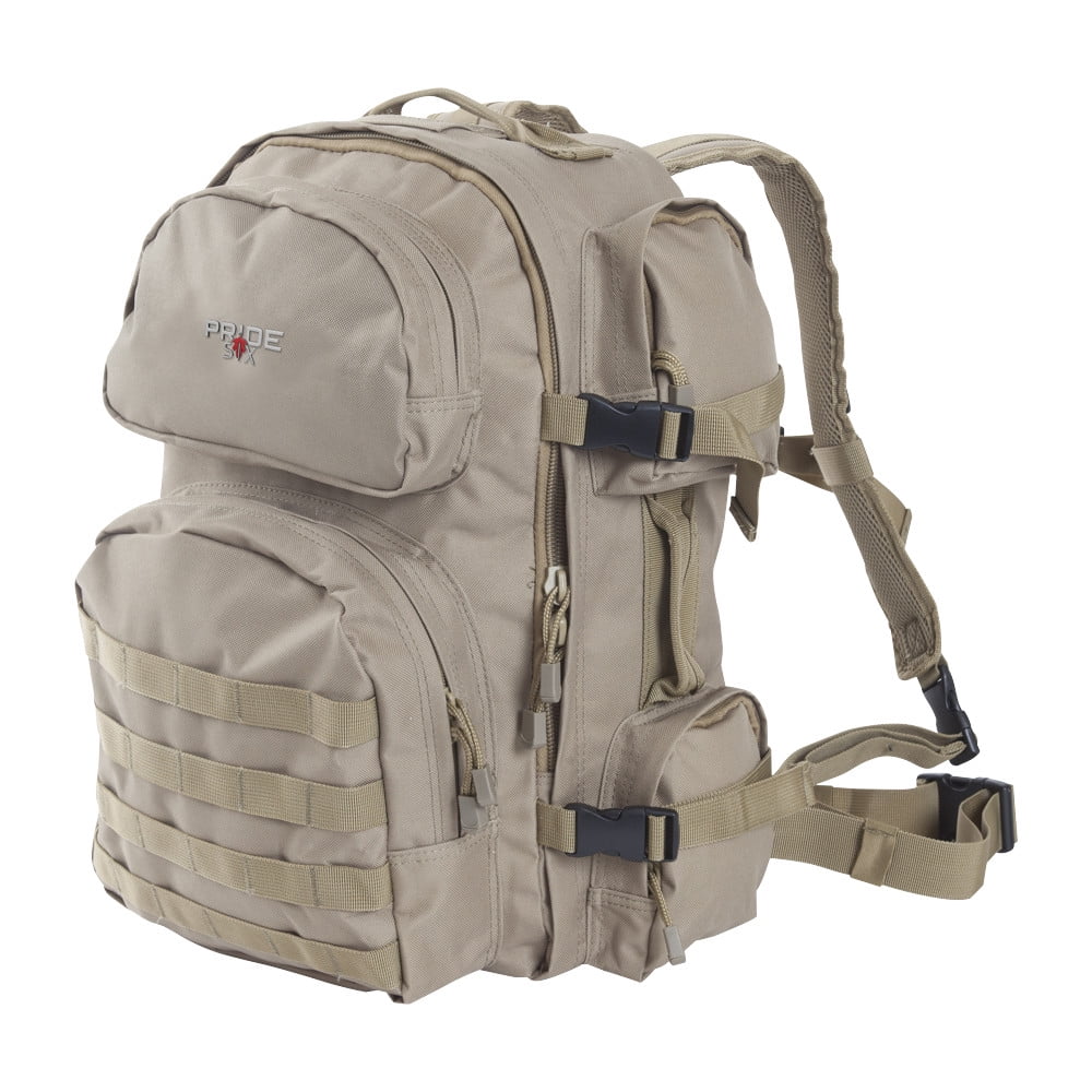 Tac-Six Intercept Hunting Day Pack, Tan, Polyester