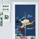 thumbnail image 3 of Cortina para puerta con diseño de pato Donald, 34 x 57 pulgadas, cortina opaca para puerta, cortina divisoria para privacidad de habitación, decoración del hogar, dormitorio, cocina, 2 paneles, 3 of 6