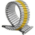 thumbnail image 3 of Blekon Stainless Steel Stretch Watch Band | Wristwatch | Fits 20mm-26mm Watch Pins Included, 3 of 7