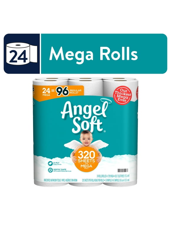 Angel Soft Toilet Paper in Toilet Paper