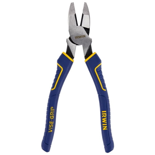 IRWIN VISE-GRIP 2078209 9.5" North American Lineman's Pliers with Wire Cutter