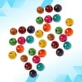 thumbnail image 1 of OULII 800Pcs Wooden Beads For Jewelry Making Kids Assorted Color Round Shape, 1 of 8