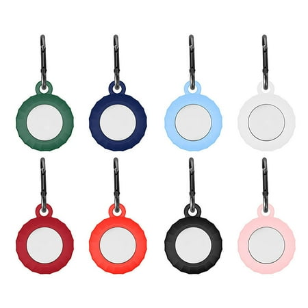 

Worallymy Protective Case Compatible for Airtags Locator Tracker Silicone Protective Cover Anti-lost Case