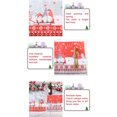 thumbnail image 4 of Billuyoard Manteles de de Navidad Apariencia Festival Vajilla no tejida Estera Vacaciones de invierno Mantel individual universal Cocina Kits de decoración para fiestas Fondo gris, 4 of 6