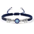 thumbnail image 1 of Evil Eye Braided Bracelet Lucky Red Black Color Thread Couple Chain Handmade, 1 of 1