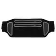 thumbnail image 1 of Riñonera deportiva para exteriores con cremalleras dobles, impermeable y ligera, ideal para correr, gimnasio, fitness y maratones. Cinturón de dinero oculto para hombres y mujeres., 1 of 6