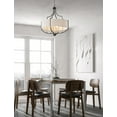thumbnail image 3 of Maxim 25285WLBZAB 31 in. Savant 8 Light Bronze & Antique Brass Chandelier Ceiling Light, 3 of 6