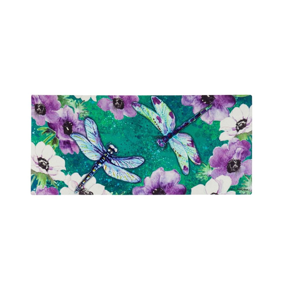 Evergreen Sassafras Switch Mat Dragonfly Duo, Interchangeable Outdoor