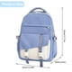 thumbnail image 3 of ¡Gran oferta! Mochila Poaug para oficina, manualidades y papelería. Bolsa de viaje con dibujos animados. Bolsa de regalo para estudiantes de nuevo semestre. Mochila morada para la vuelta al cole., 3 of 8