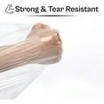 thumbnail image 7 of MMBM Machine Stretch Wrap 1 Roll 19.7 Inch x 4000 Feet 120 Gauge Heavy Duty Clear Shrink Film for Wrapping, 7 of 7