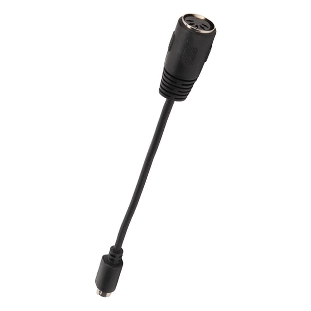Cable Adaptador DIN De 5 Pines A MIDI De 6 Pines, Cable De Extensión De PVC Cable DIN De 5 Pines Hembra A MIDI De 6 Pines Macho De 5,9 Pulgadas Para Consola De Juegos Para Teclado