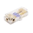 thumbnail image 2 of 60A 1-Input 2-Output AGU PortaFusibles Cortacircuitos de Amplificador de Audio de Coche Unique Bargains Portafusibles AGU, 2 of 4