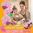 thumbnail image 1 of Vaidha Stereo DIY Flower Leaf Folding And Pressing Baking Fondant Cake, 1 of 9