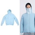 thumbnail image 1 of Air Conditioned Work Clothes, Cooling Jacket Sunblock Clothes 3 Blade 3 Level Wind Adjustment USB Power Large Airflow Outdoor Sunblock, 1 of 7