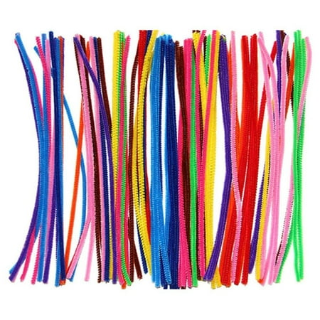 Pipe Cleaners Glitter Pipe Cleaners Craft 100pcs12 Inch Craft Supplies For For Kids Crafts Craft Supplies Art Supplies Arts & Crafts Diy Crafts for Adults Men Diy Crafts for Girls