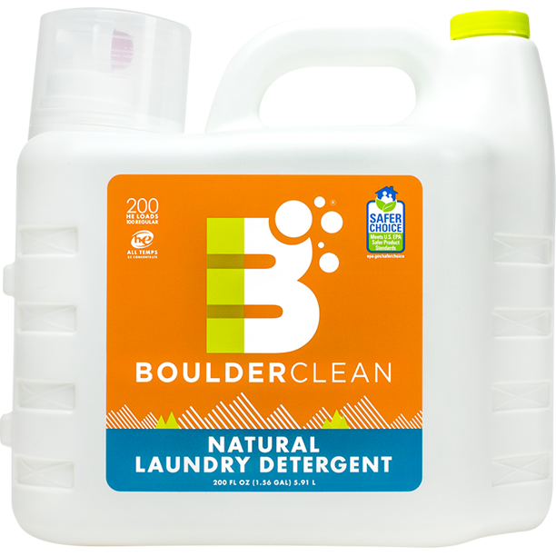 Boulder Cleaners Laundry Detergent Liquid 200 oz